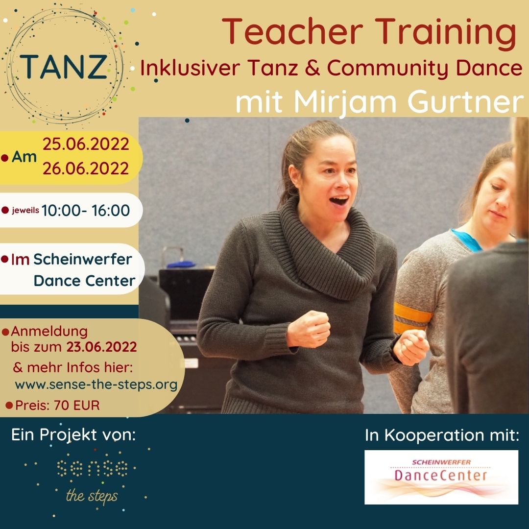 Read more about the article TANZ: Teacher Training 2022 mit Mirjam Gurtner